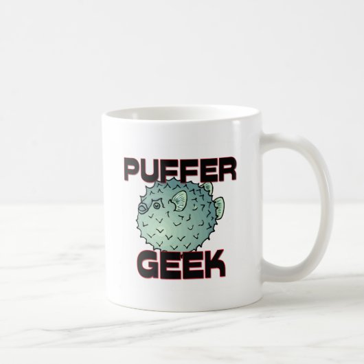 Puffer Geek Koffiemok (Rechts)