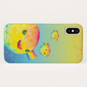Puffer-vis Case-Mate iPhone Case (Achterkant (horizontaal))