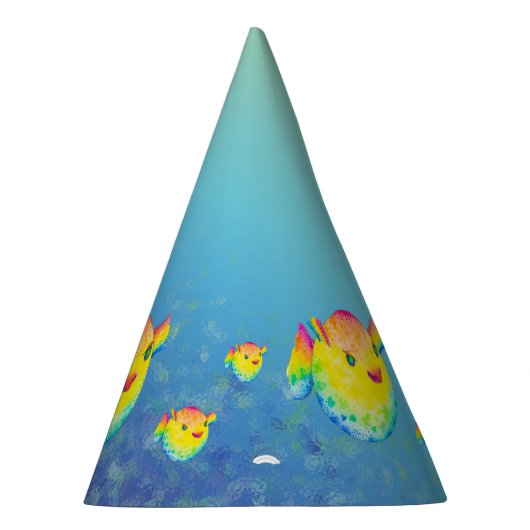 Puffer-vis Feesthoedjes (Rechts)