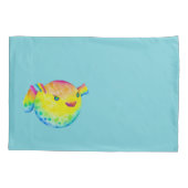 Puffer-vis Kussensloop (Achterkant)