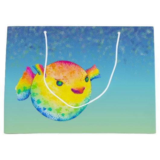 Puffer-vis Large Cadeautasje (Voorkant)