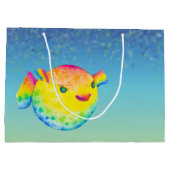 Puffer-vis Large Cadeautasje (Achterkant)