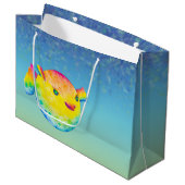 Puffer-vis Large Cadeautasje (Voorkant Gekanteld)