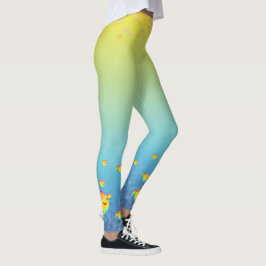 Puffer-vis Leggings