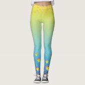 Puffer-vis Leggings (Voorkant)