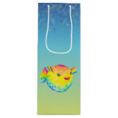 Puffer-vis Wijn Cadeautas (Voorkant)