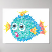 Pufferfish print (Voorkant)