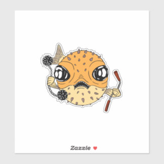Pufferfish Sticker