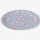 Puffervis Papieren Bordje (Gekanteld)