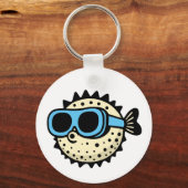 Puffervis Sleutelhanger (Achterkant)