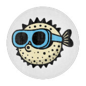 Puffervis Snijplank (Voorkant)