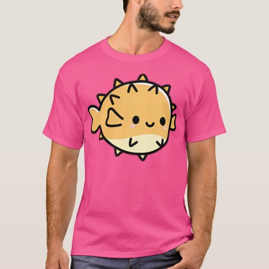 Puffervis T-shirt (Voorkant)