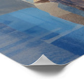 Puffin Animal Bird Art Decor Verf Poster (Hoek)