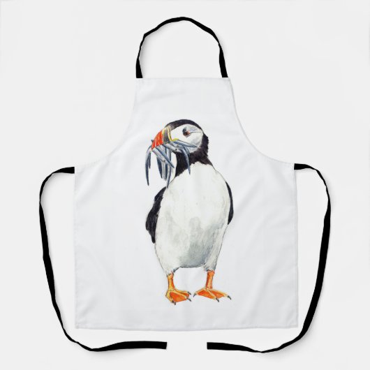 Puffin apron schort (Voorkant)