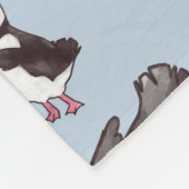 Puffin Baby Fleece Blanket Deken (Hoek)