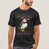Puffin Bird Animal Ugater Sweater Kerstpuppy and T-shirt (Voorkant)