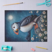 Puffin Bird Boho Mystieke Kunst Tissuepapier (Craft)