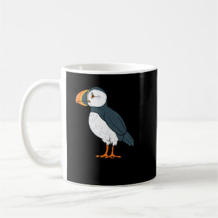 Puffin Bird Funny IJsland SeaBird Lover Gift Manne Koffiemok
