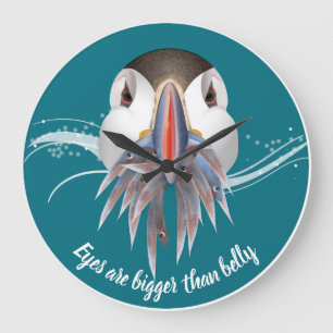 Puffin Bird Grote Klok