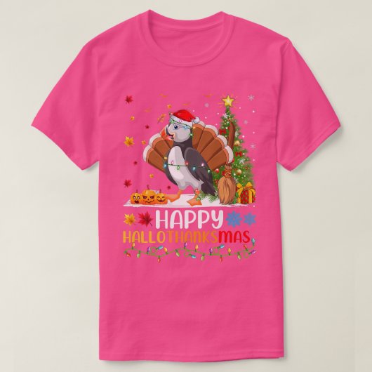 Puffin Bird Lover Funny Happy Puffin HelloBedanktM T-shirt (Design voorkant)