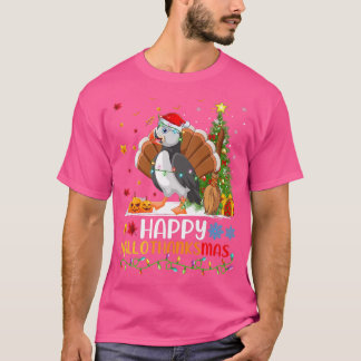 Puffin Bird Lover Funny Happy Puffin HelloBedanktM T-shirt