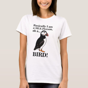 Puffin Bird Seabird Vogels Grappig T-shirt
