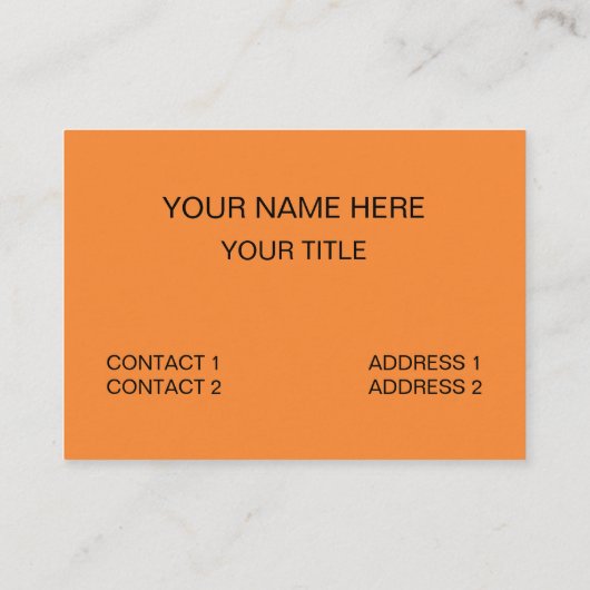 Puffin Bird Seabird Wildlife Funny Visitekaartje (Achterkant)