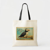 Puffin Bird - Wilde dieren in het noorden Tote Bag (Voorkant)