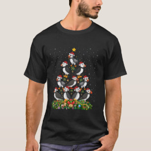 Puffin Bird Xmas - boom Gift Santa Hat Puffin T-shirt