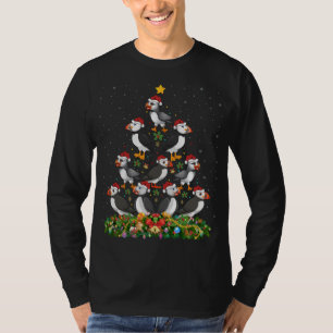 Puffin Bird Xmas - boom Gift Santa Hat Puffin T-shirt