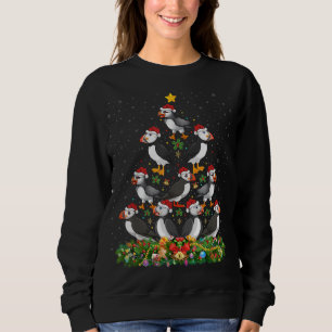 Puffin Bird Xmas - boom Gift Santa Hat Puffin Trui