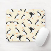 Puffin Birds Pattern Muismat (Met muis)
