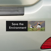 Puffin Bumpersticker (Op auto)