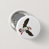 Puffin-Button Ronde Button 3,2 Cm (Voorkant /achterkant)