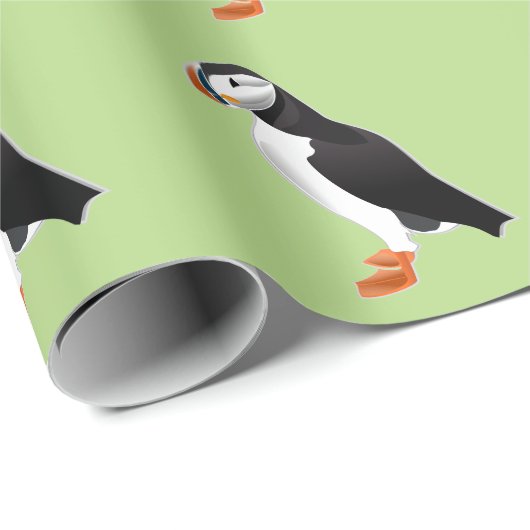 Puffin Cadeaupapier (Rol Hoek)