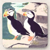 Puffin Cork Onderzetters (Voorkant)