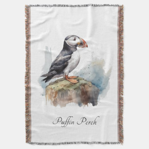Puffin Cove Nautical Cottage Comfort Deken