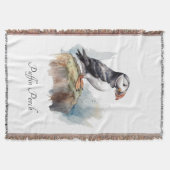 Puffin Cove Nautical Cottage Comfort Deken (Voorkant)