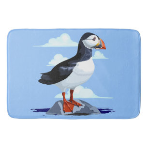 Puffin Cute Atlantic Seabird Badmat