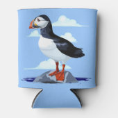 Puffin Cute Atlantic Seabird Blikjeskoeler (Voorkant)