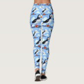 Puffin Cute Atlantic Seabird Leggings (Achterkant)