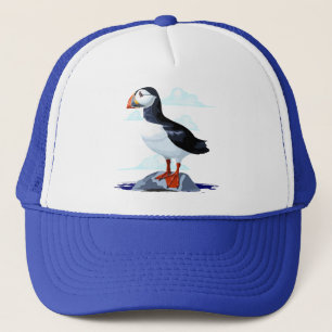 Puffin Cute Atlantic Seabird Trucker Pet