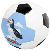Puffin Cute Atlantic Seabird Voetbal (Drie kwart)