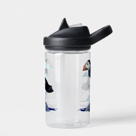 Puffin Cute Atlantic Seabird Waterfles (Links)
