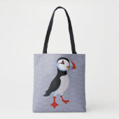 Puffin Design Canvas tas (Voorkant)