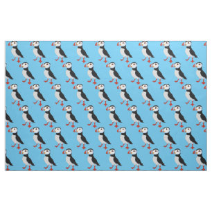 Puffin Design Fabric Stof