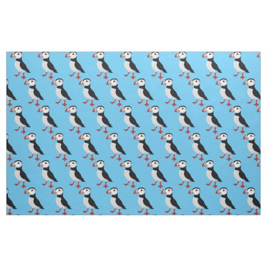 Puffin Design Fabric Stof (Yard (91,4 cm))