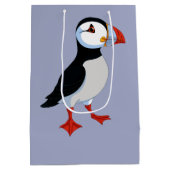 Puffin Design Gift Bag Medium Cadeauzakje (Achterkant)