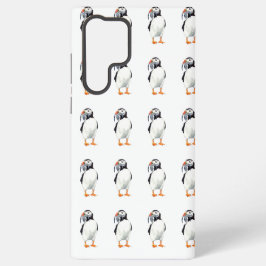 Puffin design /  samsung galaxy hoesje