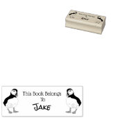 Puffin dit boek behoort tot rubberstempel (Gestempeld)